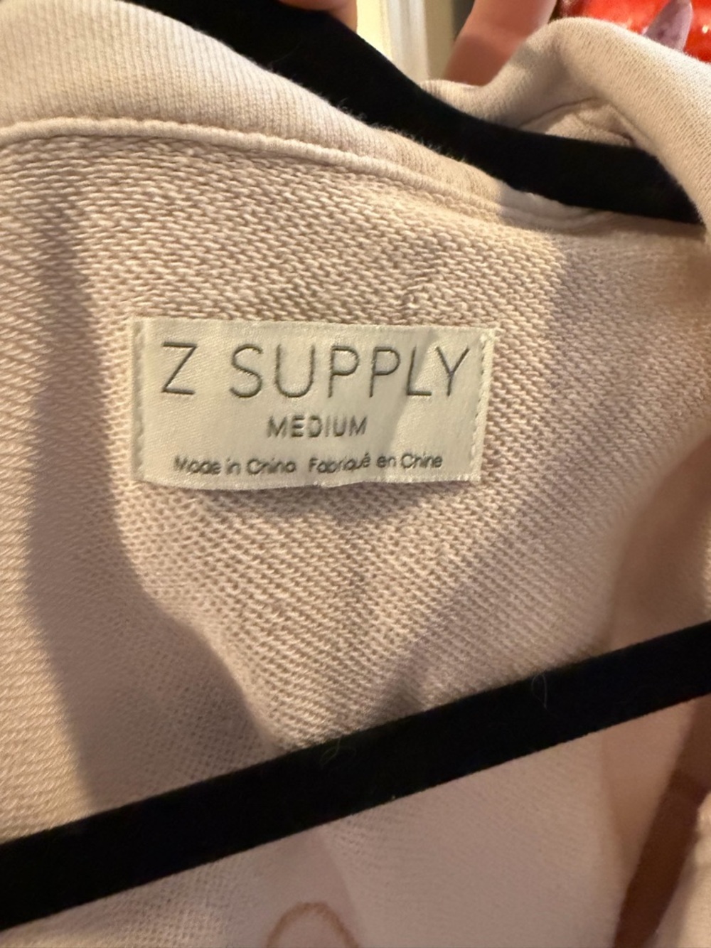 Z Supply Oversized Beige Button-Front Shacket - Picture 3 of 3